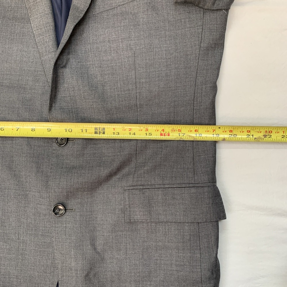J.CREW Ludlow 40L Blazer Plaid Italian Wool Sport Coat Jacket Business Workwear - Picture 14 of 16